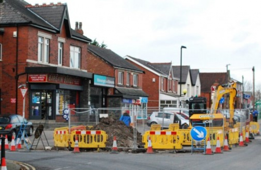 Road works