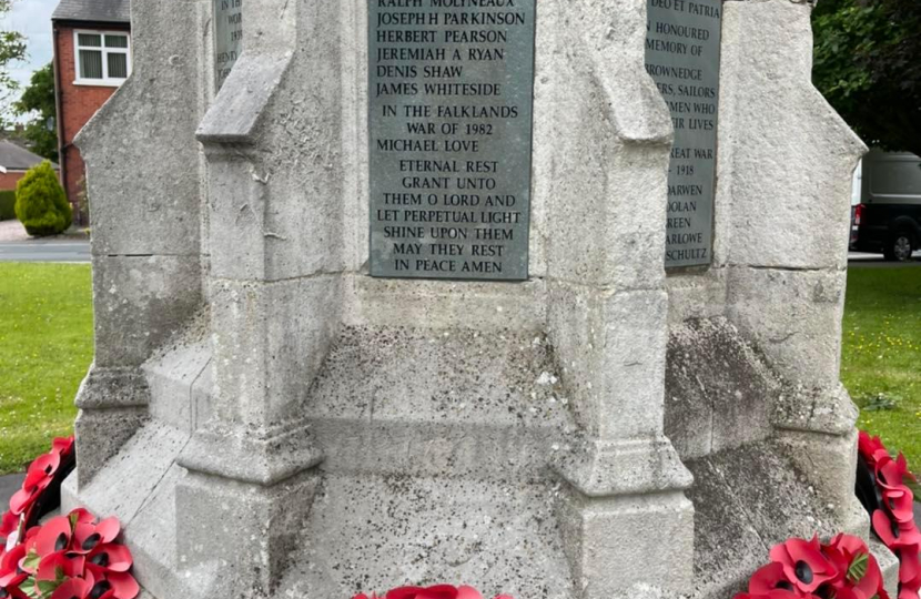 Bamber Bridge War Memorial