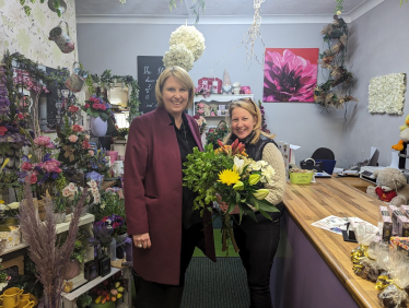 Katherine in florists